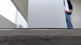 マンションの廊下で全裸オナニー　#大学生 #射精 #Amateur #Outdoors #野外 #露出