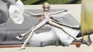 Asuna Yuki is fucked by Sugu Oberon