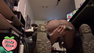 Femboy Gapes His Ass Until He Came