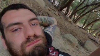 Pissy wakes man up with golden shower