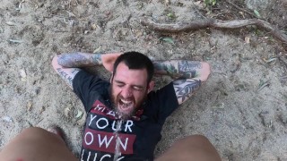 Pissys man up with golden shower