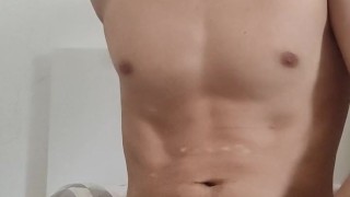 I swallow my semen and i put small balls on my penis💦🥵