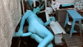 RAINFORESTMAN STUDIO ALIEN SEX TOYS IN ACTION.