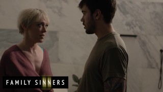FAMILY SINNERS - Dee Williams Gets A Quickie From Her Stepson Before Her Husband Comes Home