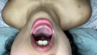 Cum Draining Teen Wants To Be Covered All Over Her Face | Hinasmooth
