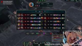 Playing Lucian with my Lovense Inside Me - League of Legends FULL GAME