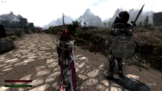Two Giantess have fun in the Kingdom - Skyrim Giantess