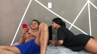 Stepbrother, what if you fuck me? Seriously stepsister how are you going to ask me that?