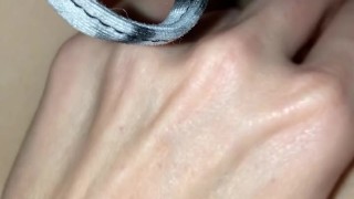 Sneaking Some Play Time While We All Watch A Movie