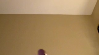 Guy with BWC has sexy, masculine moans as he shoots a huge load