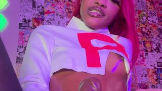 FaexFae cosplays Team Rocket Jessie