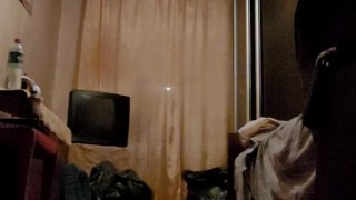 I stick a tampon in my anus and jerk off on the carpet