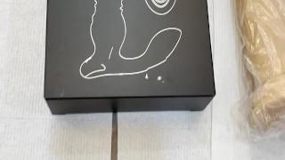 New sex toy for anal pleasure, a prostate massager with remote control and new 7.8 inch Dildo