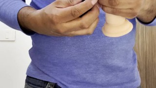 New sex toy for anal pleasure, a prostate massager with remote control and new 7.8 inch Dildo