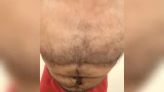 Hairy muscle bear flexing and muscle worship compilation
