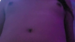 Succubus trans girl riding her girlfriend's dick