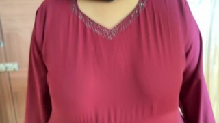 Big Ass Anippe Waiting for Your Big Cock, She want you Destroy her Big Butt - Arab Girl with Burqa