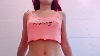 Seducing my stepdad to let me out. ORAL SEX. Subtitle