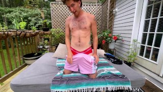 after workout jerkoff