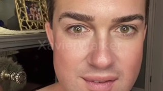 Just some foreskin play