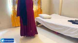 Big Ass & wet Pussy Hijabi Friends Hot Mom want Fuck From Her Son's Friends!