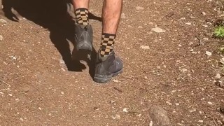 Monster Cock Dude Hiking Naked