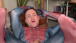 Spider-Man Takes Huge Dick in Ass