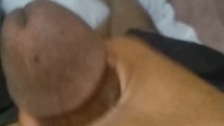 Midnight getting handjob.