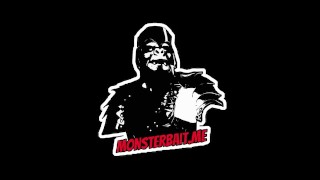 Halloween horror demon edges in priest's robe. Creepy solo monster