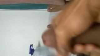 My hard dick getting feeling.