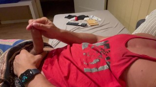 Morning’s jerk off.