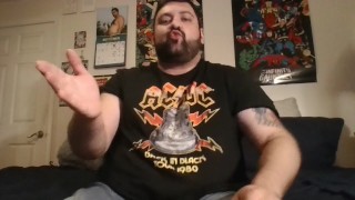 OILY BEAR FEET AND JEANS (shoe and sock removal)