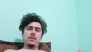 So much cum from thick cock handsome guy