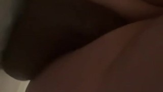 I love my black dildo