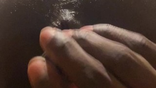 Look how wet I get using my new dildo I want more