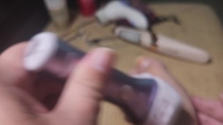 Trimming and lotioning my feet