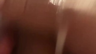 jerking off with lots of precum