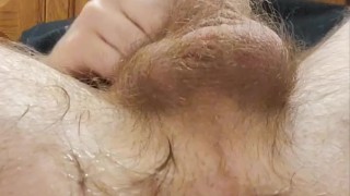 White boy loves to cum with his hole