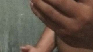 Desestresandome un poco viéndome en el reflejo