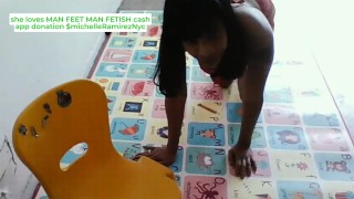 RED BANDANA COSPLAY TEACHER CLASS ROOM BLOW JOB