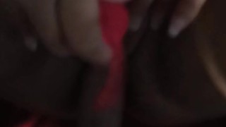 sucking a big black cock while getting fucked by hubby