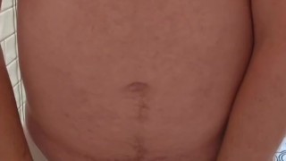 Jockstrap Piss, Cum & Piss Again