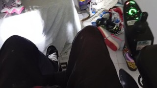 Paraplegic jerkoff