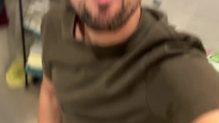 jerking off like crazy in the bathroom super huge cumshot