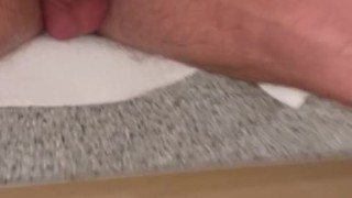 Big Dick Guy Giving Myself Handjob In Public Gym Sauna Fear To Not Get Caught ✊🍆
