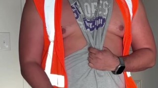 Your local Mexican construction worker with a fat uncut verga!