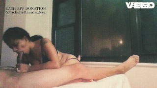 BLOW JOB AT THE WINDOW NEIGHBORS WATCH FROM OUTSIDE PEEPING CAUGHT