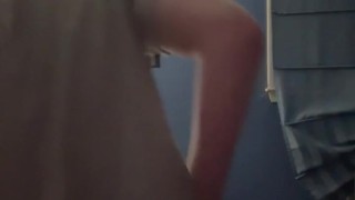 Putting on nice pants