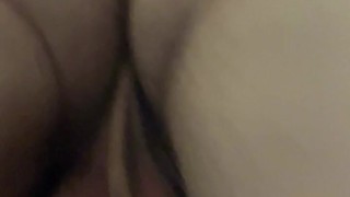 Beating my cock while Bent over