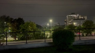 Me and my voluptuous vixen watch and make some hot fireworks together